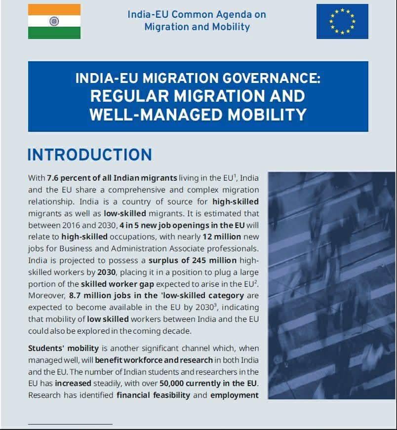 EU-India migration deal
