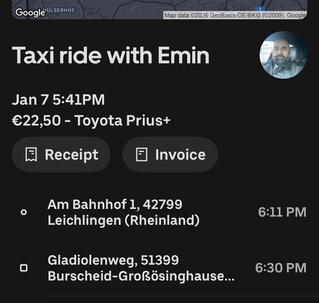 PSA: Uber "Taxi" Scam in Germany. Driver demanded €50 Cash + App charged card. Support refuses refund.