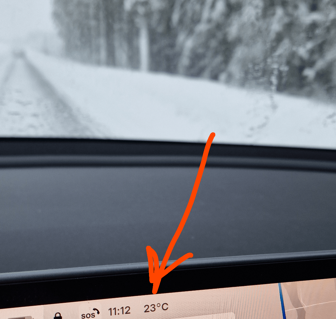 Winter becomes summer with Tesla!