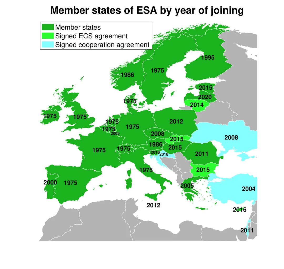 Kodėl Lietuva dar nėra Europos Kosmoso Agentūros narė?