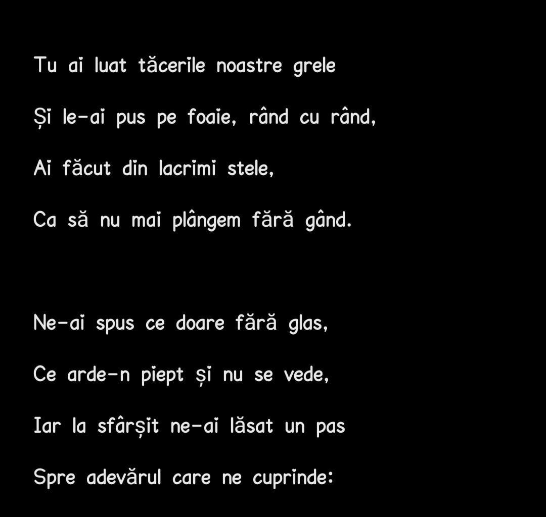 Ce părere aveți de așa o poieziie dedicată lui Mihai Eminescu