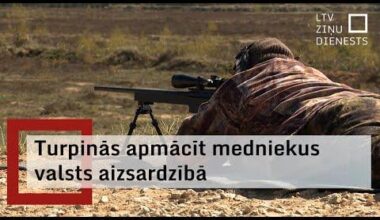 Medniekus apmācīs ienaidnieka dronu notriekšanā