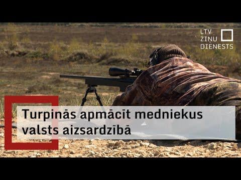 Medniekus apmācīs ienaidnieka dronu notriekšanā
