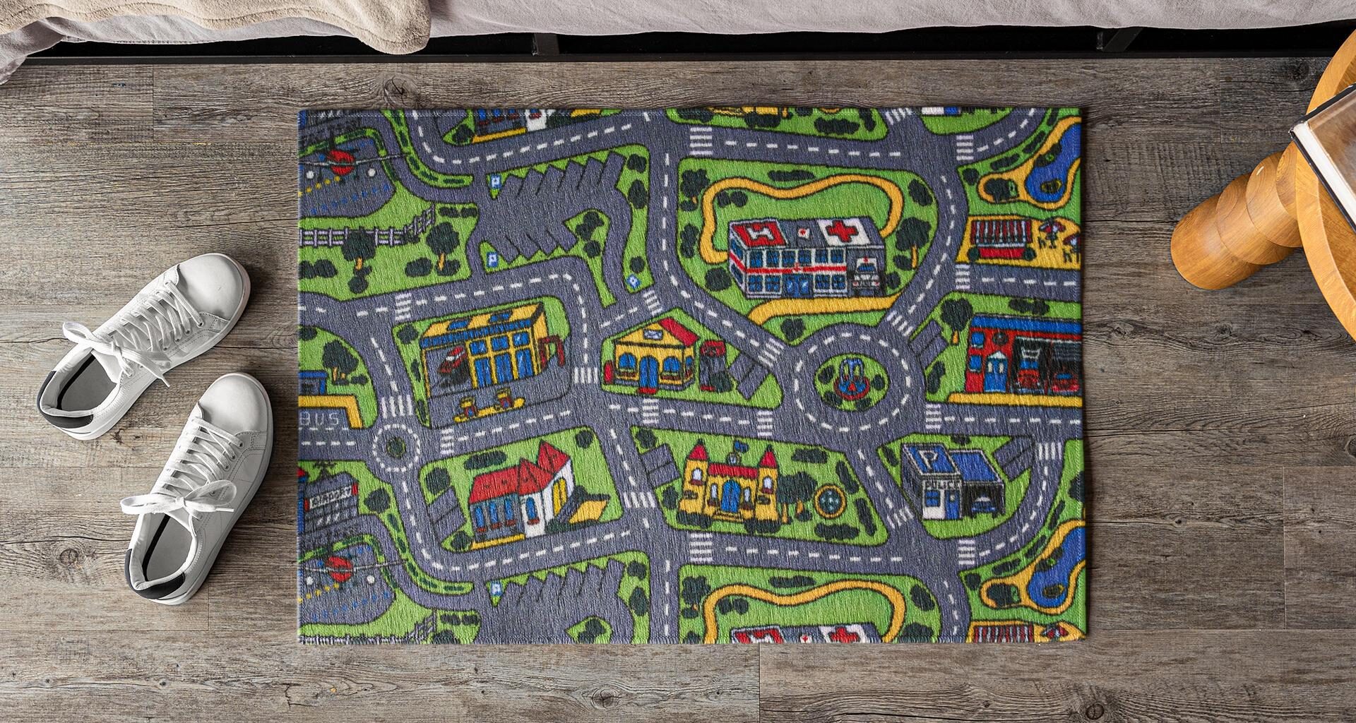 Vocês costumavam ter esse tapete quando eram crianças?