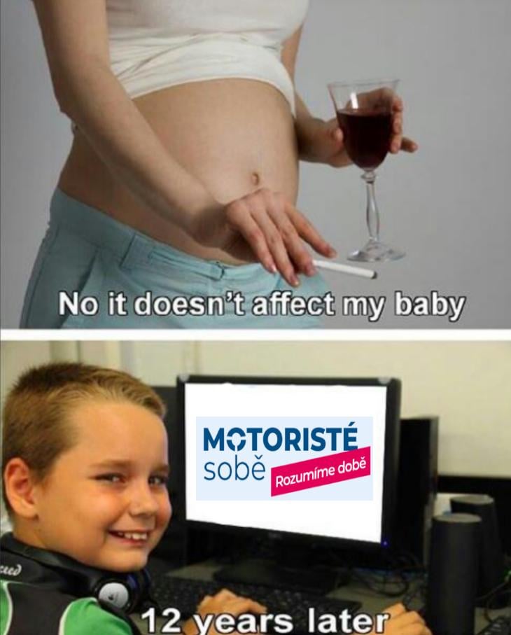 Ne, mýmu miminu to nevadí