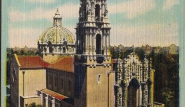 St. Vincent de Paul Cathedral, Los Angeles, CA, Spanish Colonial.