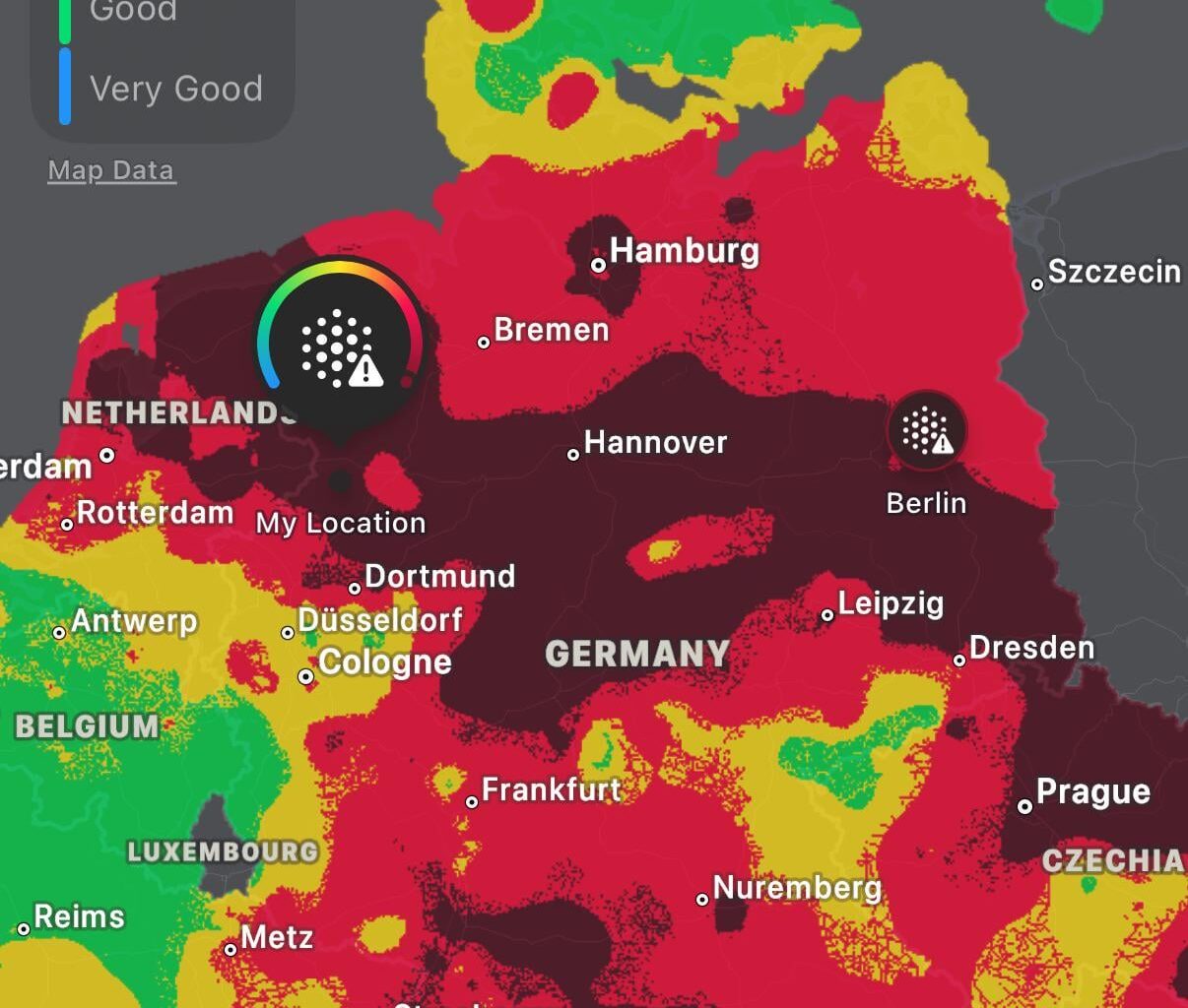 What is going on with the air quality today?