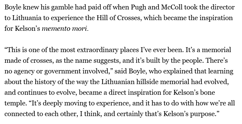 Citata nuo vienų iš 28 Years Later: The Bone Temple kūrėjų