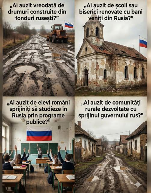 Unde sunt drumurile, școlile sau spitalele construite cu sprijin de la Răsărit?