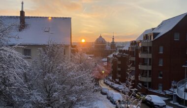 Sunrise view from few days ago ago