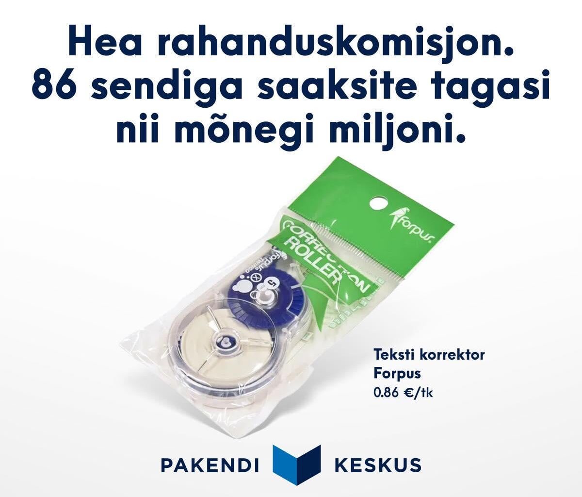 Pakendikeskus paneb jälle puid