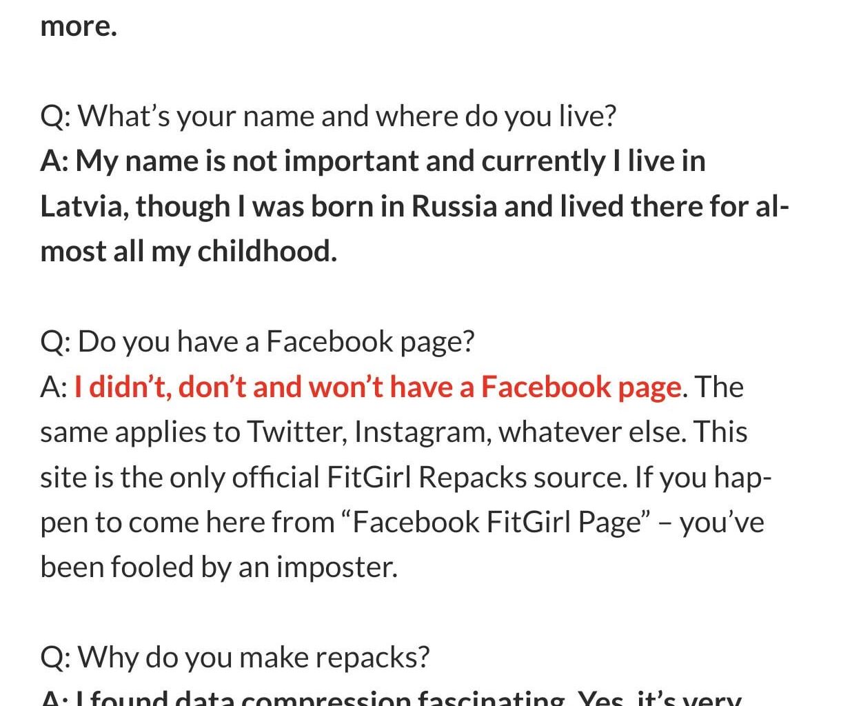 Fitgirl repack ir no Latvijas