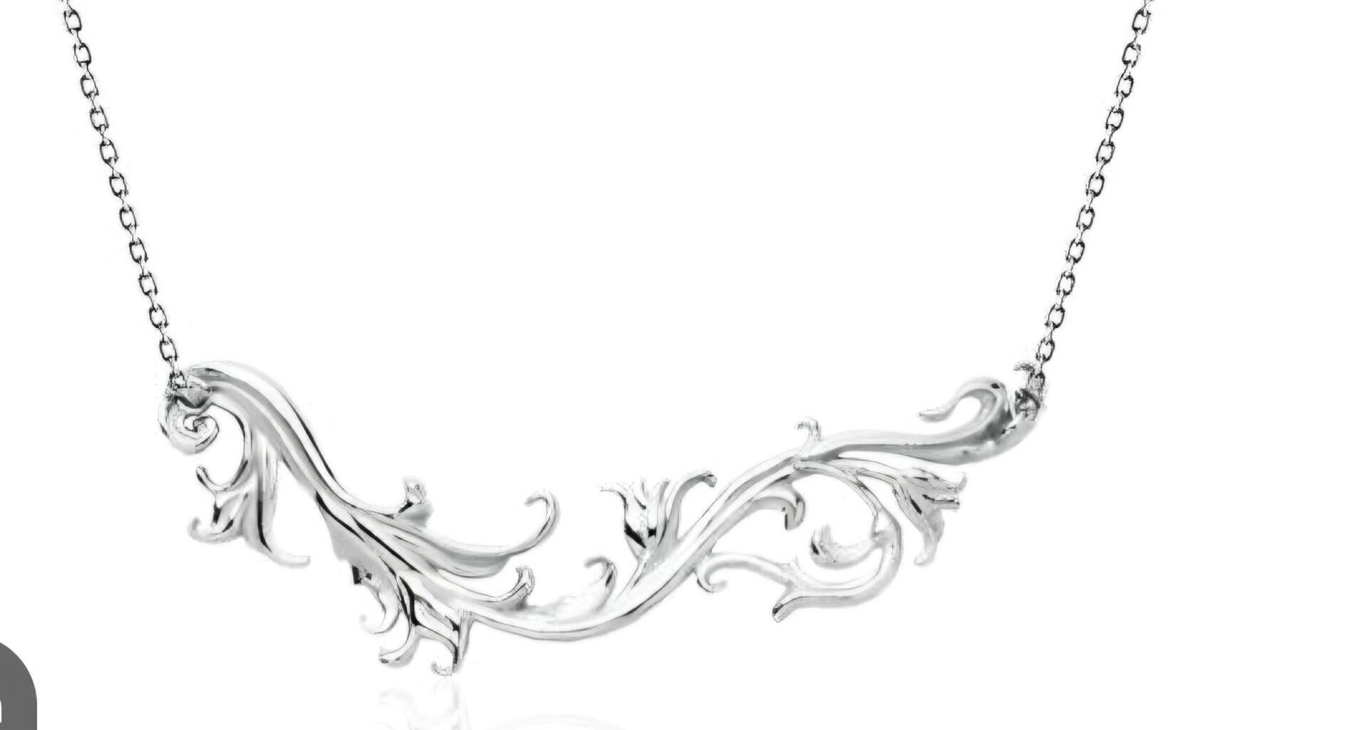 Baroque srebrna verižica Zlatarna celje
