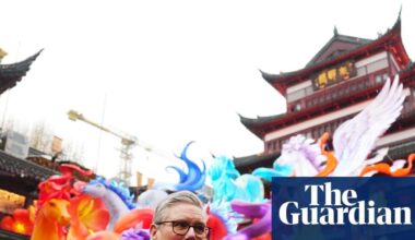 China has lifted sanction from six serving British MPs and peers, Starmer says