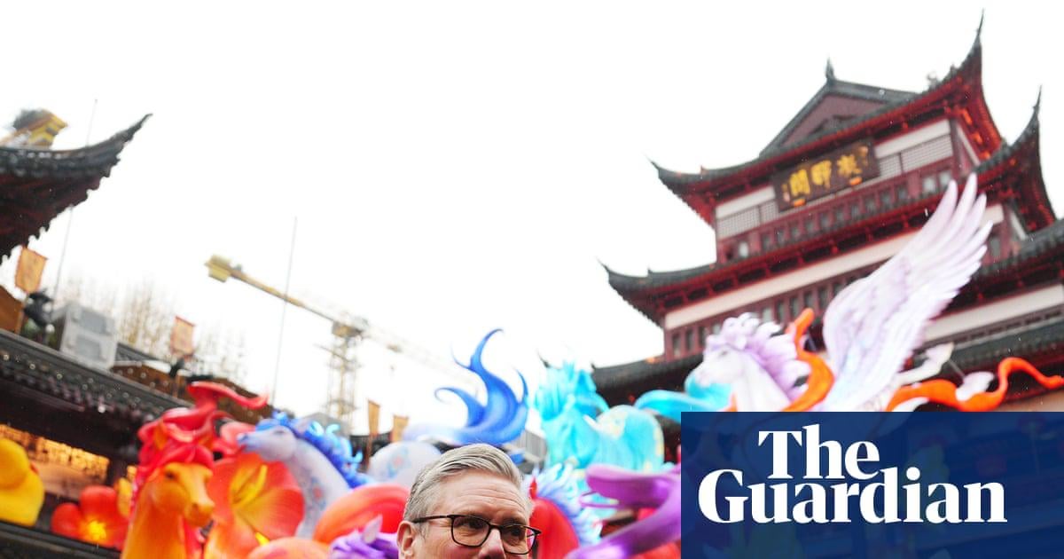 China has lifted sanction from six serving British MPs and peers, Starmer says