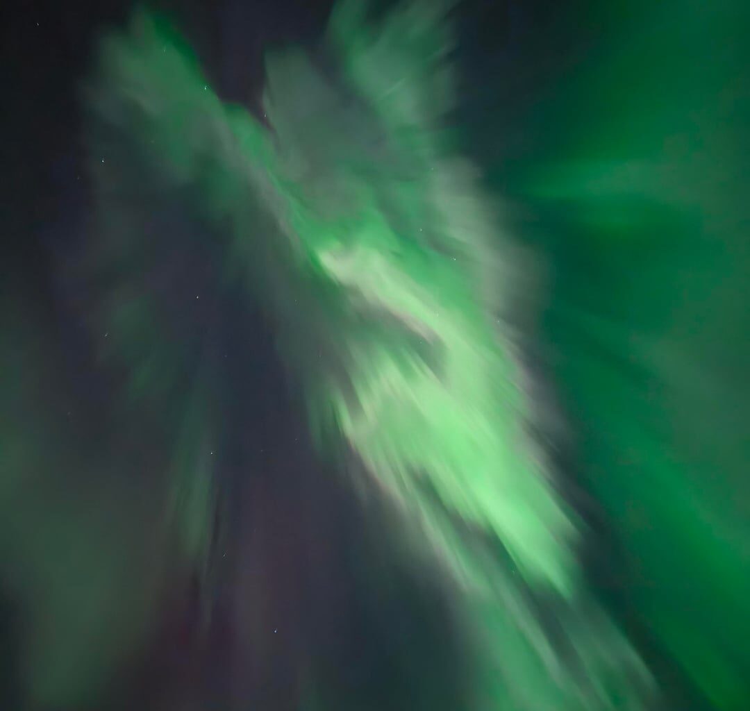 Beautiful northern lights tonight!