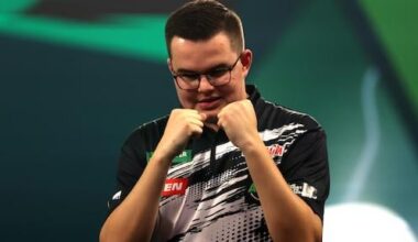 Gian van Veen door naar finale WK darts na winst op Gary Anderson