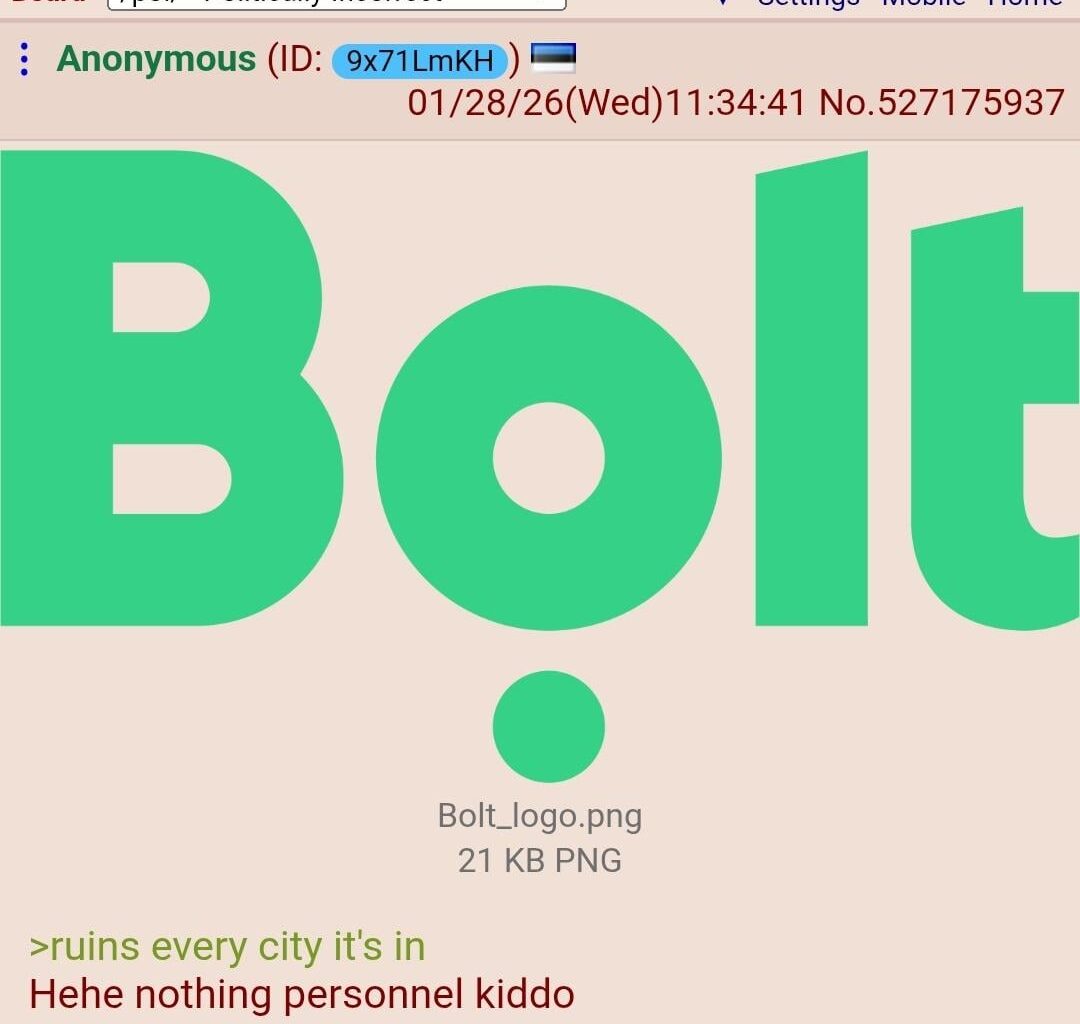 Anon Uses Bolt