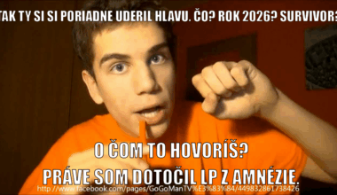 Ach, kde sú tie časy?