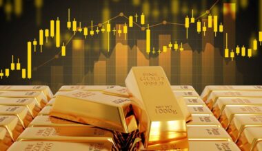 Nova rekordna vrednost: cena zlata presegla 5000 dolarjev za unčo