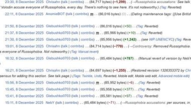 Meet Glebushko0703, a Russian user who has been vandalising Kaja Kallas’ English Wikipedia biography for months – to the extent of getting condemned by the Chairman of Wikimedia Estonia on national TV and reported by multiple news outlets