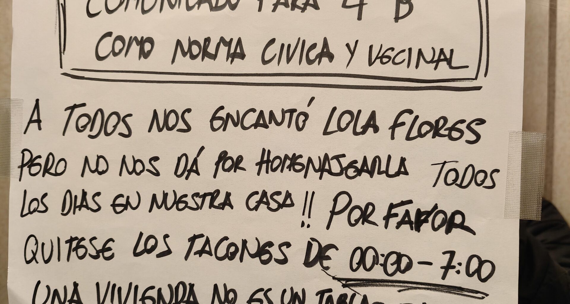 Tipico ascensor español