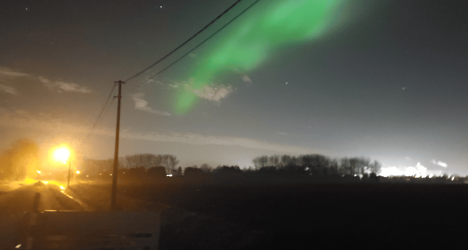 Aurora Borealis from Aalter yesterday