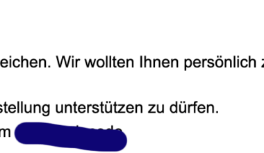 Anruf zum Geburtstag von einem Web-Shop. Was soll man davon halten?