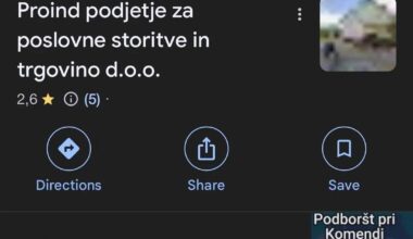Izkušnje s podjetjem Proind
