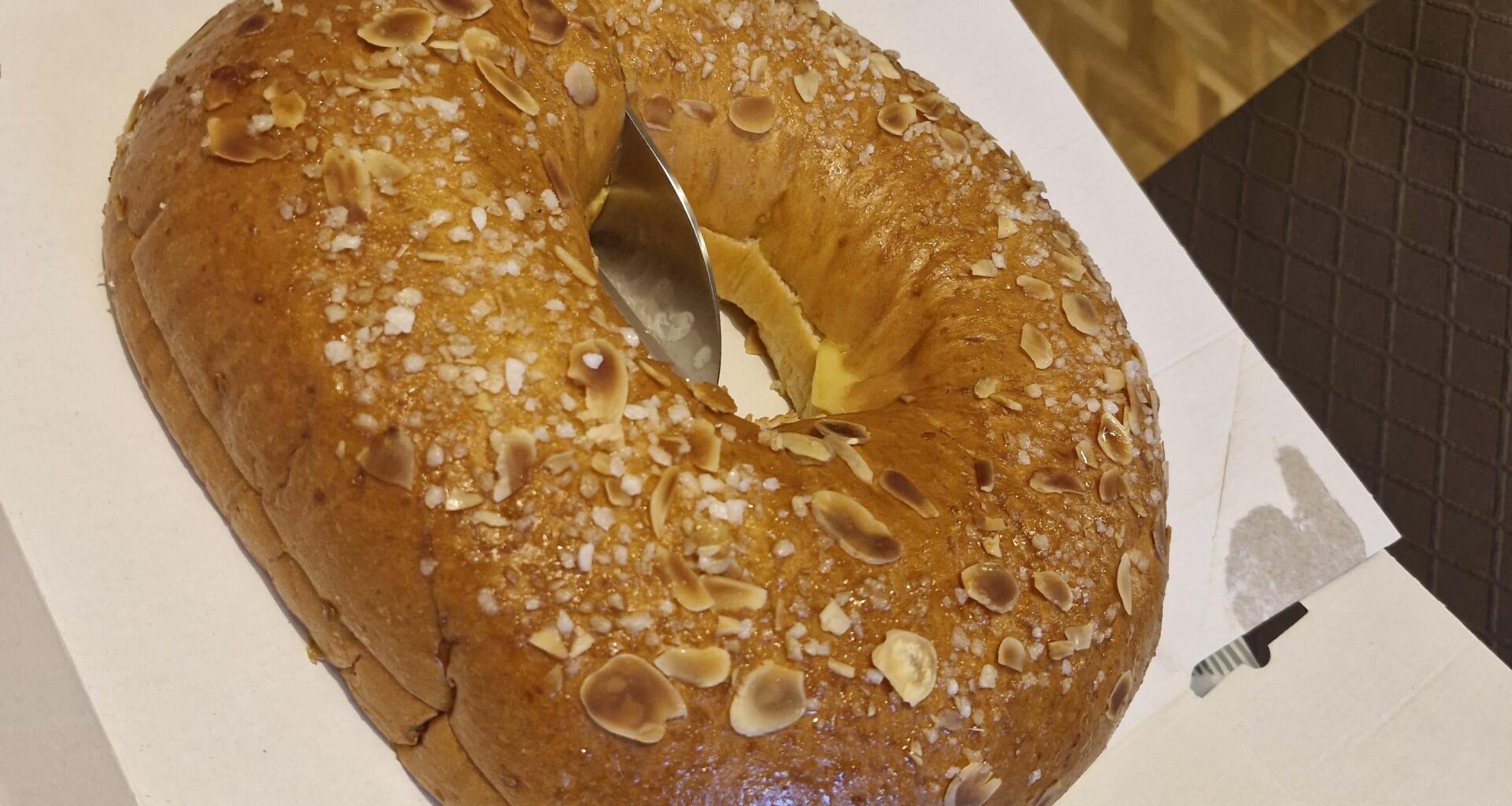 Roscón de reyes de El Corte Inglés: la primera vez que lo como y me encantó!
