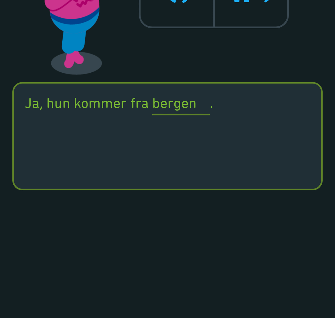 I learn some in Duolingo