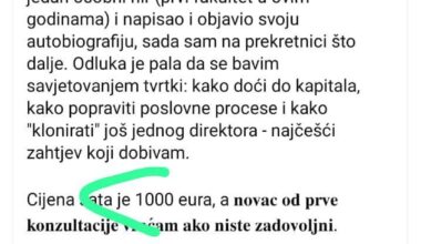 Cijenite li i vi svoj rad i znanje kao gospodin Prpić?