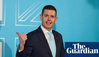 Reform byelection candidate refuses to disown claim that people born in UK not necessarily British