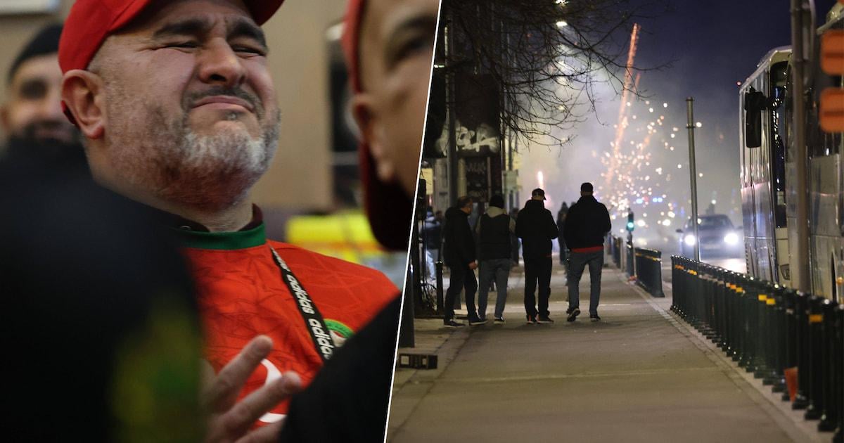 Onrust in Brussel en Borgerhout na winst van Senegal tegen Marokko in Africa Cup: politie grijpt niet in
