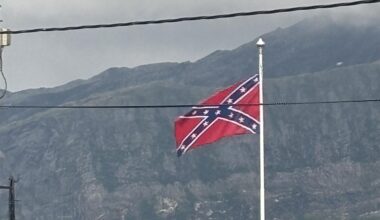 Found this confederate flag on the island of Nord-Arneya