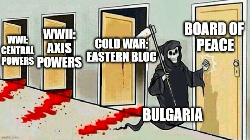 Sure, go ahead and invite Bulgaria. What’s the worst that could happen?