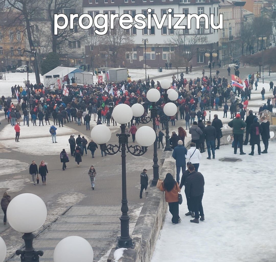Bol som sa pozrieť na protest proti progresivizmu v Žiline
