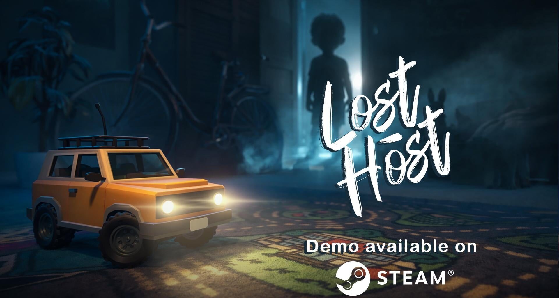 Išleidau savo Lost Host demo Steam platformoje - jau galite jį išbandyti