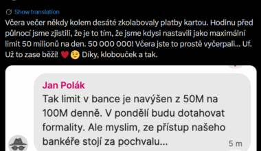 Česká zbierka na generátory pre Kyjev stále raketovo rastie a trhá rekordy.