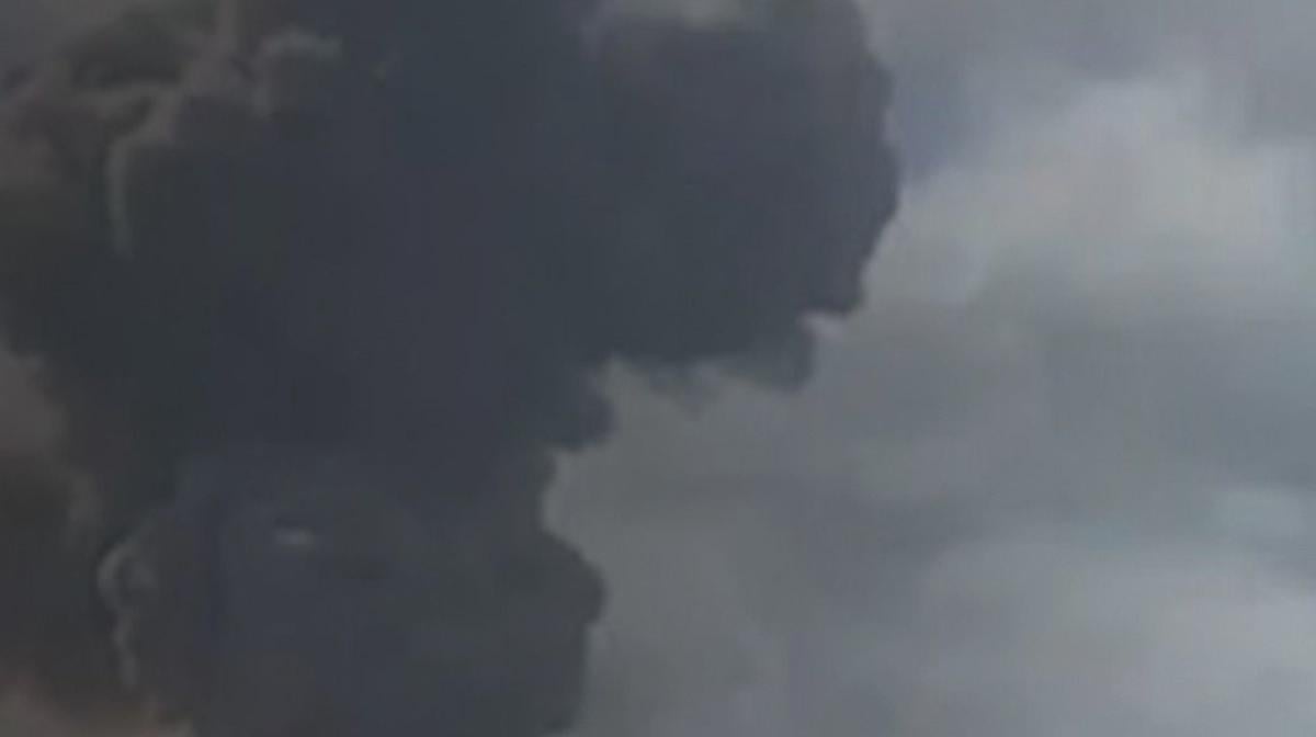 Ukrainian forces hit Russian oil depot and drone command centre