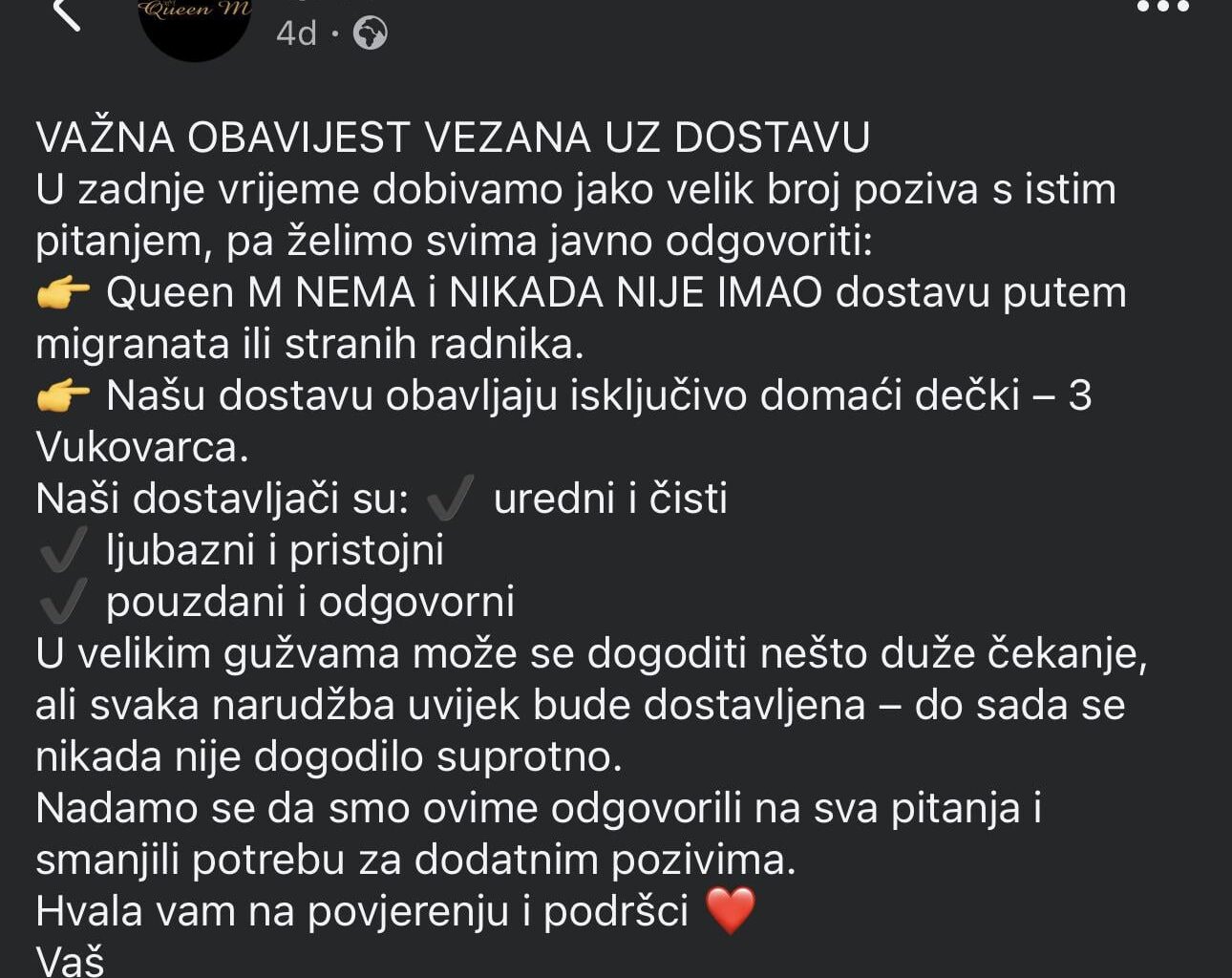 Kad fast food misli da je nacionalnost garancija kvalitete