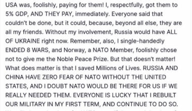 Sometimes I question the age of this person. I don't think us in Finland can rely on the US for defense. The worst is that much of that 5% Finland will invest will go straight to US economy, not EU.