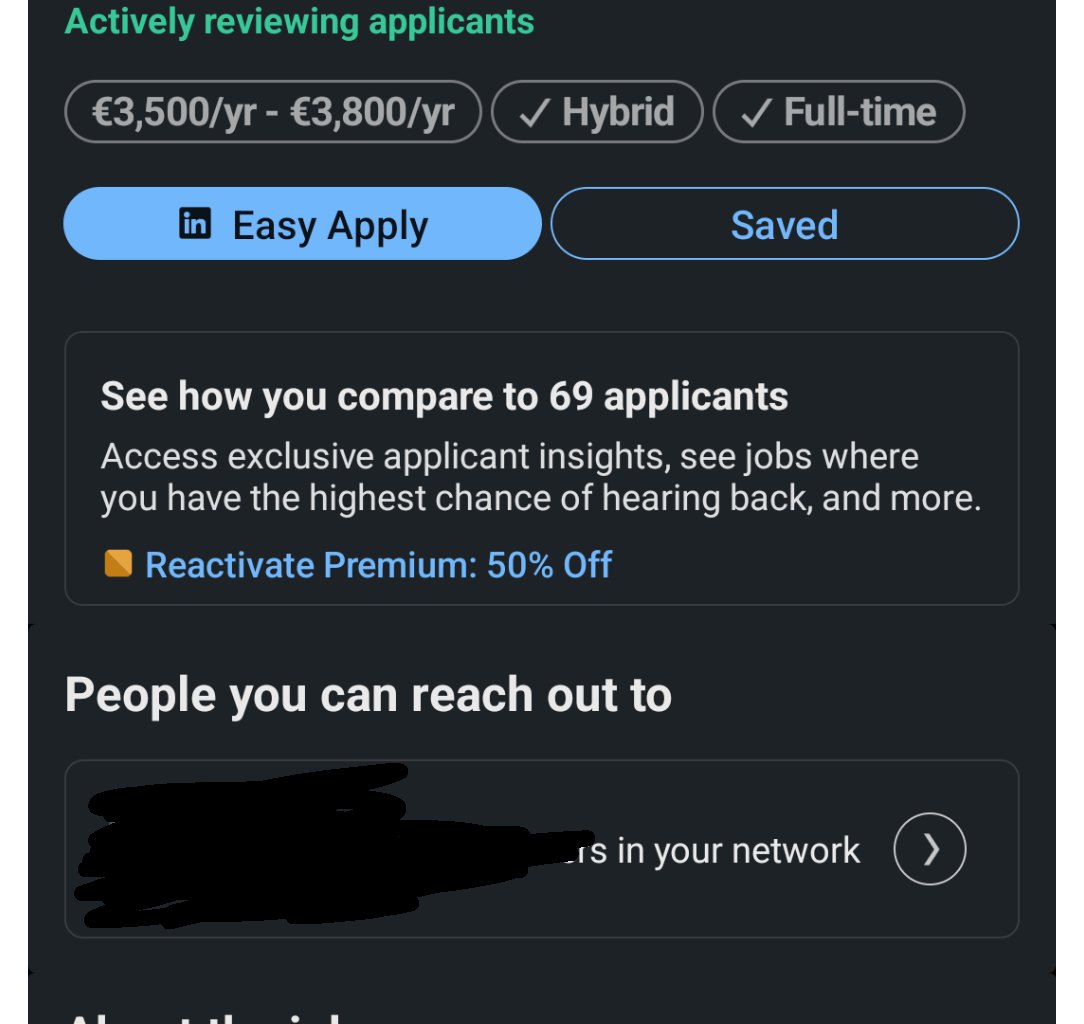 What's up with ICEYE posting this job over and over again