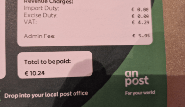 Admin fee was 3.50 not that long ago - this is an utter rip off