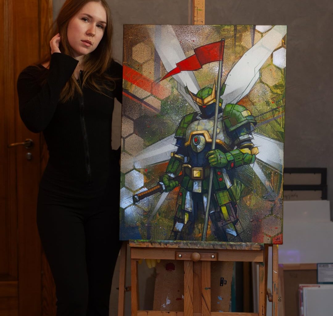 The art isn't about Ukraine, but I'm still in Kyiv, so...