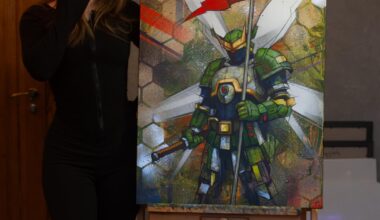 The art isn't about Ukraine, but I'm still in Kyiv, so...