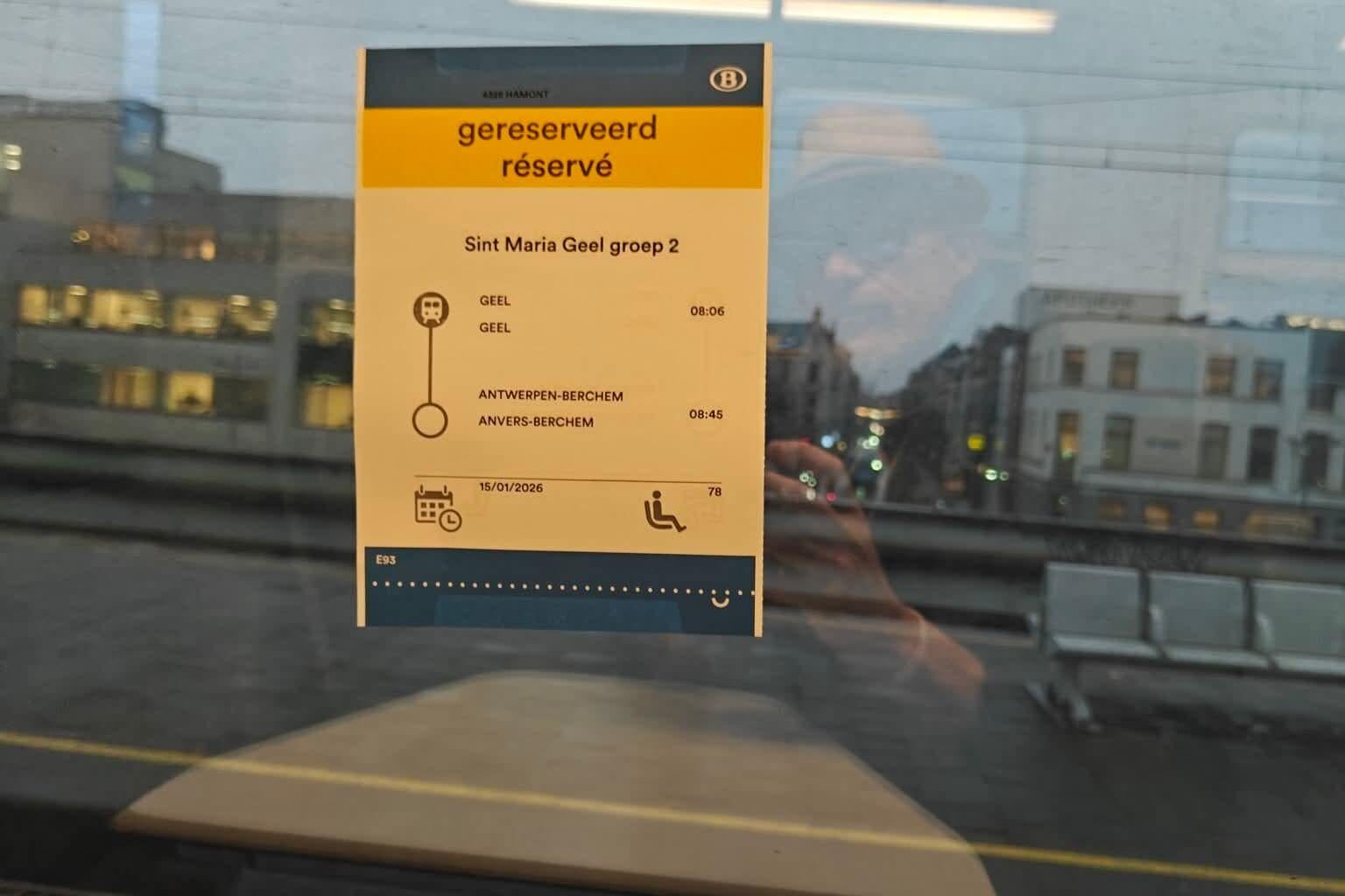 Nachtmerrie van elke pendelaar