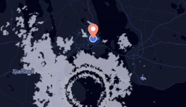 Kære Voldborg og vejr fans - hvad er dette hul over Køge bugt?
