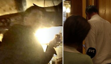 Här besöker Oscar Sjöstedt (SD) den misstänkta svartpuben