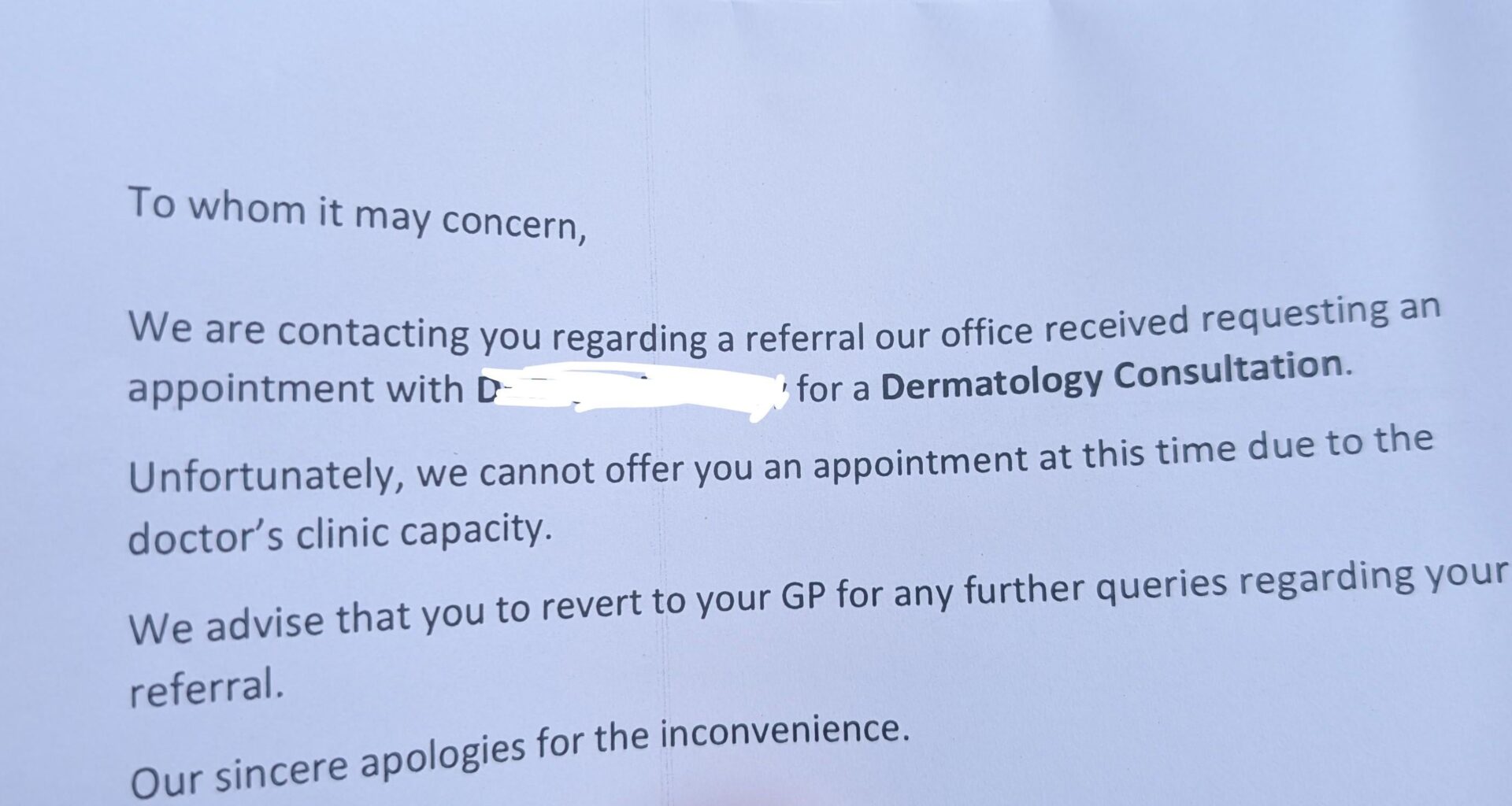 This is Irish healthcare